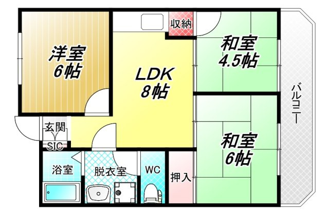 間取り：227103148382