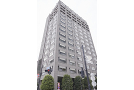 港区愛宕のマンションの外観