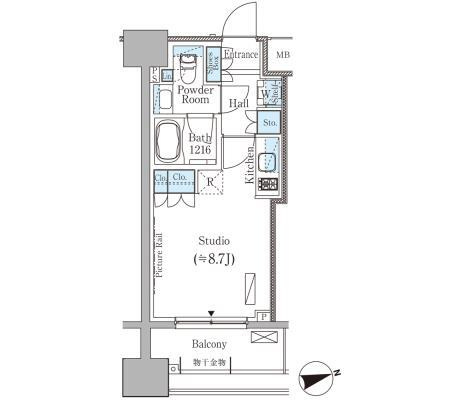 千代田区神田駿河台2丁目&nbsp;14階建&nbsp;築8年のイメージ