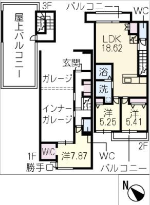 間取り：223039670541