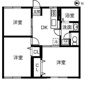 フォーブル Ａの間取り
