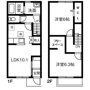 Ｍａｉｓｏｎｅｔｔｅ ｌａｎｄ 弥富駅の間取り