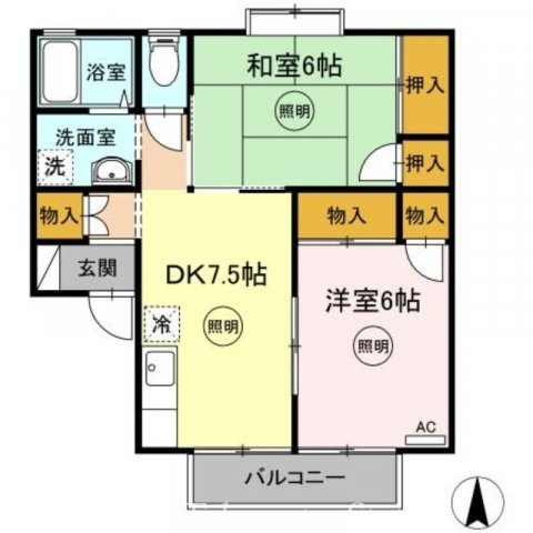 シーサイドハイツ松井　Ｂ棟のイメージ