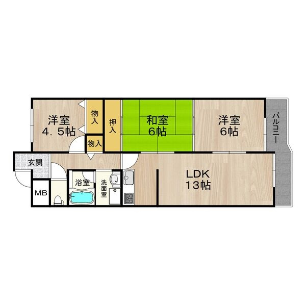 間取り：229009929654