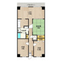 PHOENIX COURT 交野IIの間取り