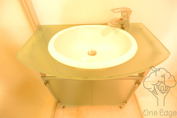 プランドール中津の独立洗面台