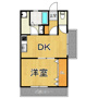 ヴィラ北田の間取り