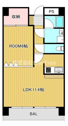 高松市花園町1丁目 10階建 築23年のイメージ