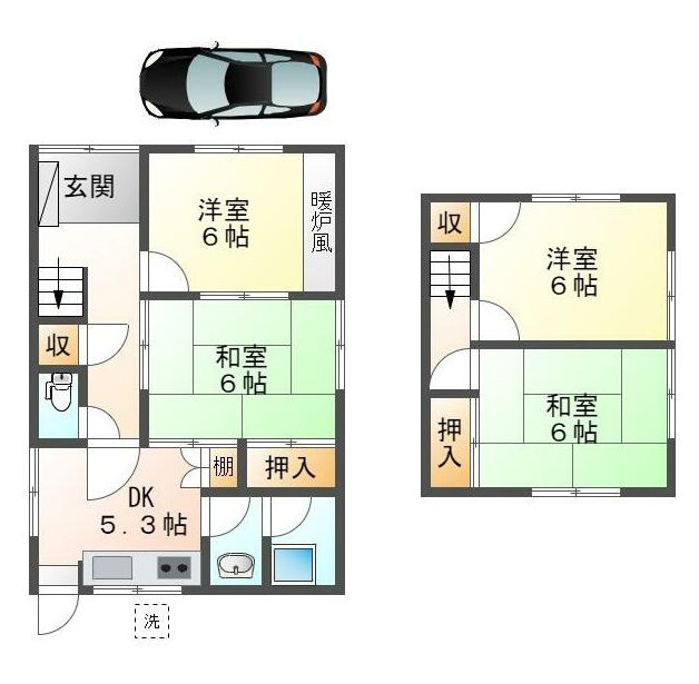 上枝貸家のイメージ