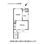 岡谷市塚間町のアパートの間取り