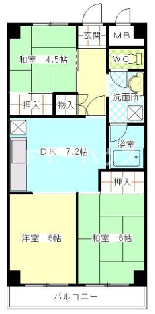 間取り：212058610743