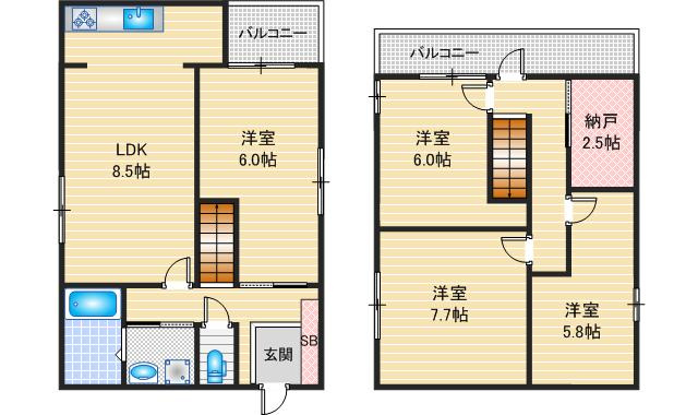 間取り：227102858115
