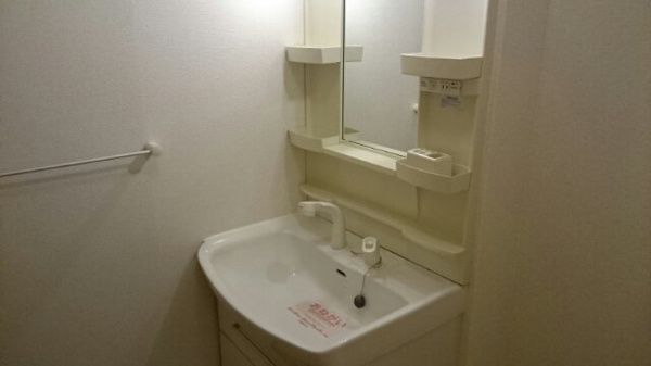 【伊都郡かつらぎ町大字大谷のアパートの洗面所】