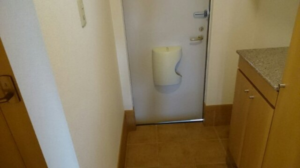 【伊都郡かつらぎ町大字大谷のアパートの玄関】