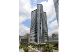 勝どきザ・タワーの外観