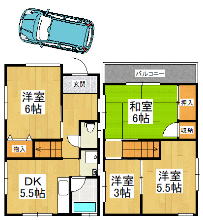 間取り：227098469096