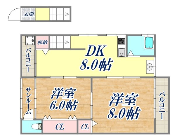 間取り：228059190568