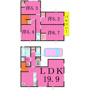 Ｋｏｌｅｔ江戸川台 コレットエドガワダイ の間取り