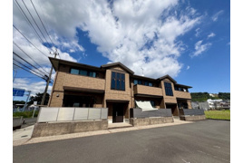 鹿児島市中山町のアパートの外観