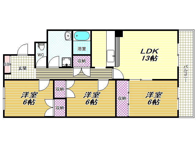 間取り：227100752674