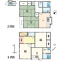 静岡市駿河区中田の戸建ての間取り