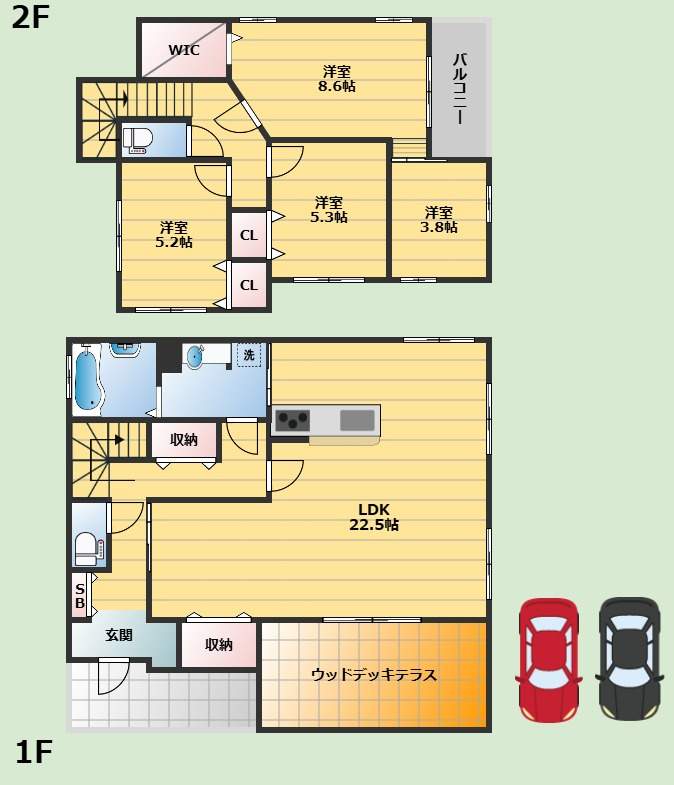 間取り：227103587213