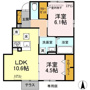 THE PARK FRONTの間取り