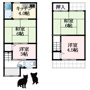 北余部戸建221-8の間取り