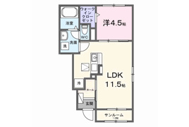 ハウス　レイワ７Ｎの間取り