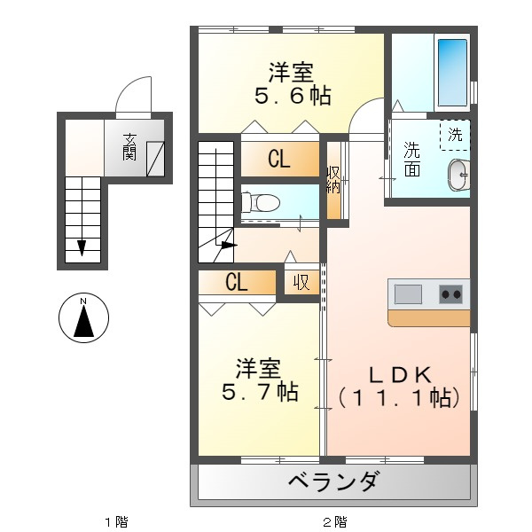 リノアステージ栄町Ｂ棟のイメージ