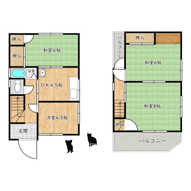 間取り：227103455709