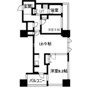 アルグラッドザタワー心斎橋　南小学校区の間取り