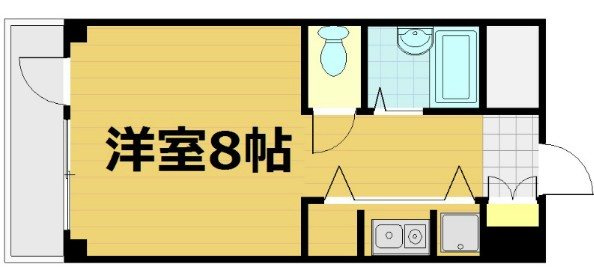 第24長栄アビタシオンの間取り