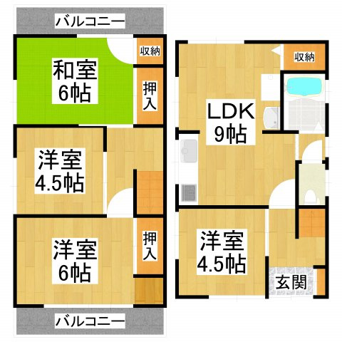 間取り：227101215265