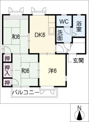 コーポラスイシガミ　Ｇ棟のイメージ