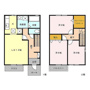 アイビースクエア四季の杜A棟の間取り
