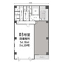 大阪市西区新町の事務所の間取り