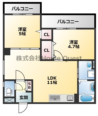 間取り：227103163708