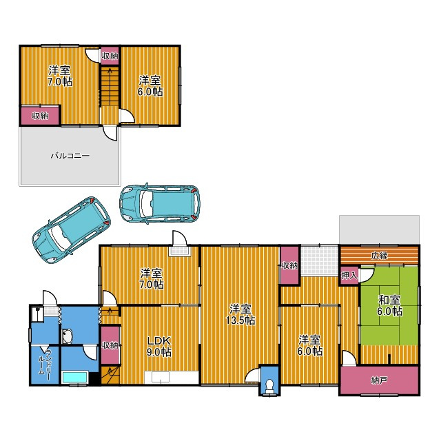 間取り：227103090843