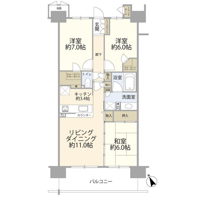 間取り：211064564605