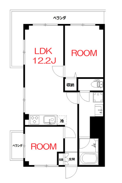 間取り：214074001234