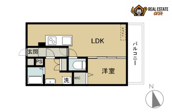 【REGINA大分駅南の間取り】