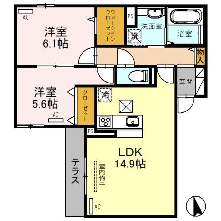 間取り：227104481000