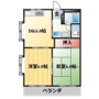 CHハイツの間取り