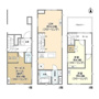 Ｋｏｌｅｔ蓮根の間取り