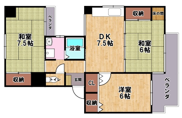 間取り：225007997363