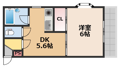 プラザダイエー草津の間取り