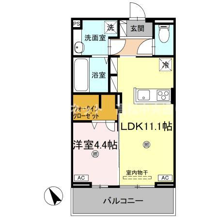 J.リヴェール高松西宝町 B棟のイメージ