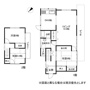 川岸中１丁目貸家の間取り