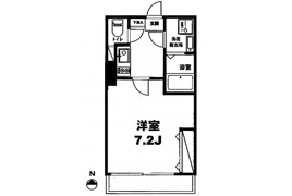 月村マンションNo.4の間取り